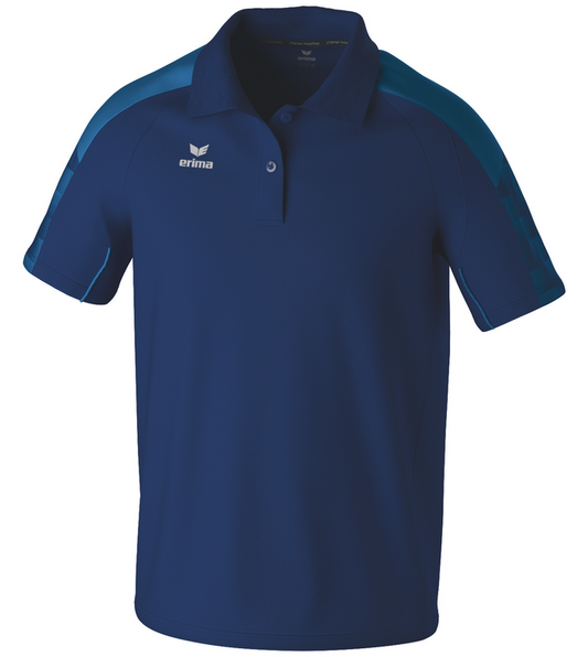 Navy Unisex Poloshirt - Front View