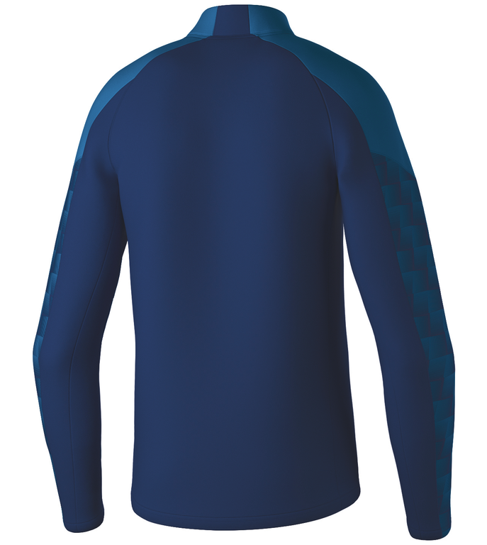 Navy Unisex Quarter Zip - Back View