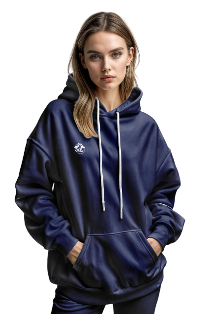 Action has Impact - Deluxe Hoody (Navy Liner)