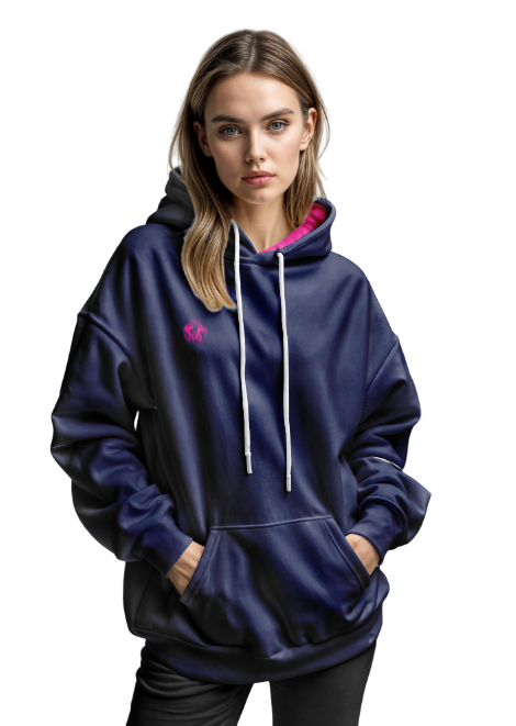 Action has Impact - Deluxe Hoody (Pink Liner)