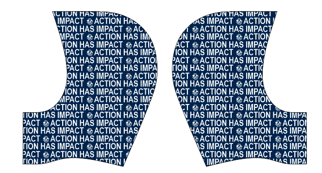 Action has Impact - Deluxe Hoody (Navy Liner)
