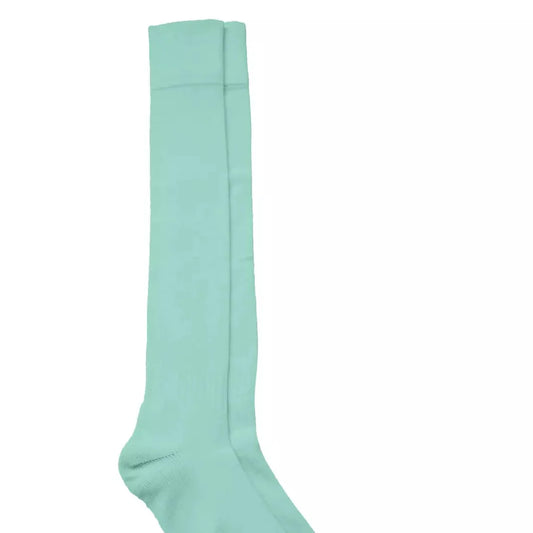 Mint Green Crested Socks