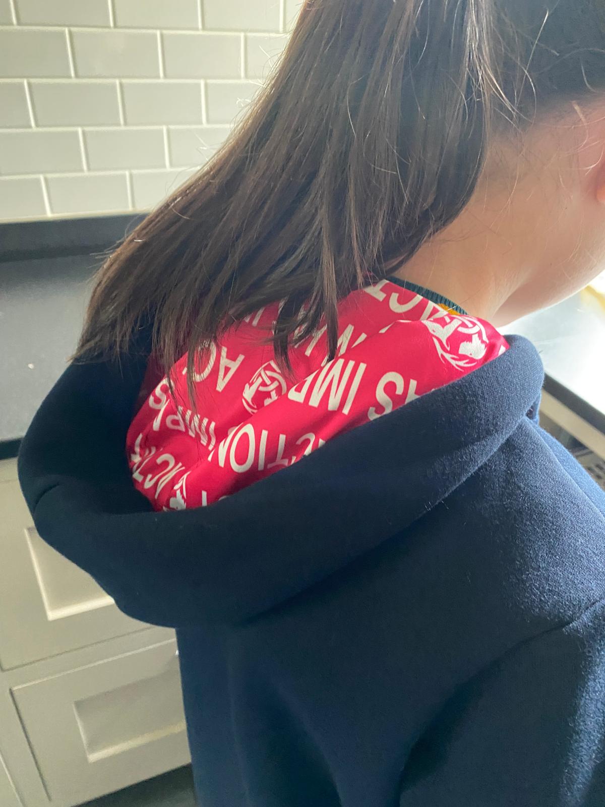 Action has Impact - Deluxe Hoody (Pink Liner)